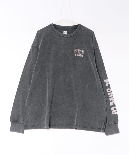 DC SHOES(ディーシーシューズ)の「DC SHOES メンズ 26 MISCHIEF CREW LS ロンT 【2026年秋冬モデル】/バックプリント長袖ロンT(Tシャツ/カットソー・メンズ・ホワイト/ブラック/ブラック系その他・MEDIUM/LARGE/X-LARGE)」の14枚目の写真