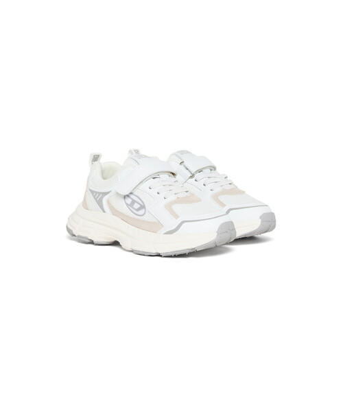 DIESEL(ディーゼル)の「キッズ ローカットスニーカー S-RUNVINR-VEL(スニーカー・キッズ・ホワイト・34/31/33/29)」の2枚目の写真