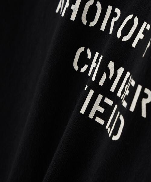 AVIREX（アヴィレックス）の「L/S T-SHIRT "NAVY STENCIL" / 長袖Tシャツ ”ネイビー ステンシル” / AVIREX / アヴィレックス（Tシャツ/カットソー・メンズ・その他5/ブラック/ホワイト・M/2XL/XL/L）」の22枚目の写真