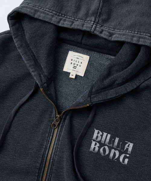 BILLABONG(ビラボン)の「BILLABONG ウィメンズ ACROSS SKIES ZIP HOODIE パーカー 【2026年秋冬モデル】/ビラボンブリーチ加工ジップアップフーディー(パーカー・レディース・パープル系その他/アイボリー/ブラック・MEDIUM)」の13枚目の写真