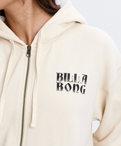 BILLABONG(ビラボン)の「BILLABONG ウィメンズ ACROSS SKIES ZIP HOODIE パーカー 【2026年秋冬モデル】/ビラボンブリーチ加工ジップアップフーディー(パーカー・レディース・パープル系その他/アイボリー/ブラック・MEDIUM)」の20枚目の写真