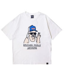 BROTHER MERLE（ブラザー マール）の「RSC×BROTHER MERLE / FUNKY オジサン F〇CK T-SHIRT(M4)（Tシャツ/カットソー）」