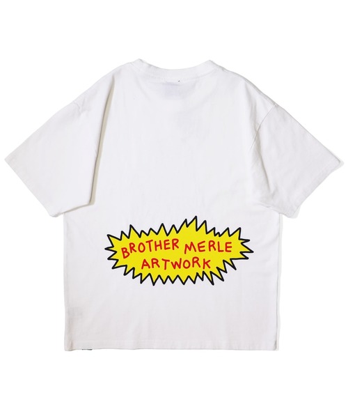 RIVER SIDE CULTURE(リバーサイドカルチャー)の「RSC×BROTHER MERLE / FUNKY オジサン F〇CK T-SHIRT(M4)(Tシャツ/カットソー・メンズ・ブルー/ホワイト/チャコールグレー・LARGE/MEDIUM/X-LARGE)」の5枚目の写真