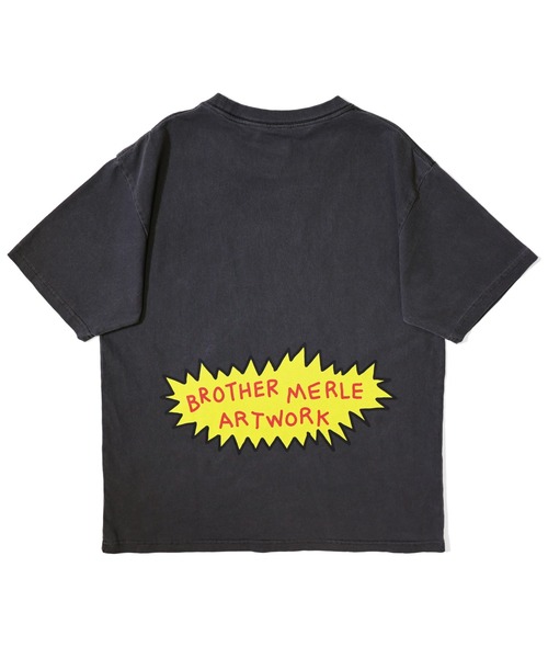 RIVER SIDE CULTURE(リバーサイドカルチャー)の「RSC×BROTHER MERLE / FUNKY オジサン F〇CK T-SHIRT(M4)(Tシャツ/カットソー・メンズ・ブルー/ホワイト/チャコールグレー・LARGE/MEDIUM/X-LARGE)」の6枚目の写真