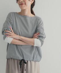 URBAN RESEARCH DOORS | 『UVカット/イージーケア/抗菌防臭』『UR TECH』完声シルケットドロストプルオーバー(Tシャツ/カットソー)