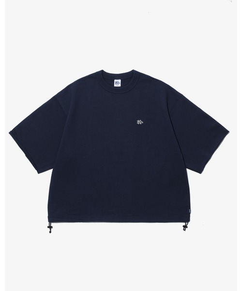 KEBOZ(ケボズ)の「EFG WAPPEN DRAWSTRING S/S SWEATCREWNECK(Tシャツ/カットソー・メンズ・アッシュグレー/ブラック/ネイビー/カモフラージュ・M/L/XL)」の3枚目の写真