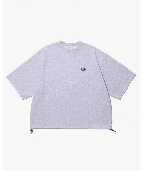 KEBOZ(ケボズ)の「EFG WAPPEN DRAWSTRING S/S SWEATCREWNECK(Tシャツ/カットソー・メンズ・アッシュグレー/ブラック/ネイビー/カモフラージュ・M/L/XL)」の2枚目の写真