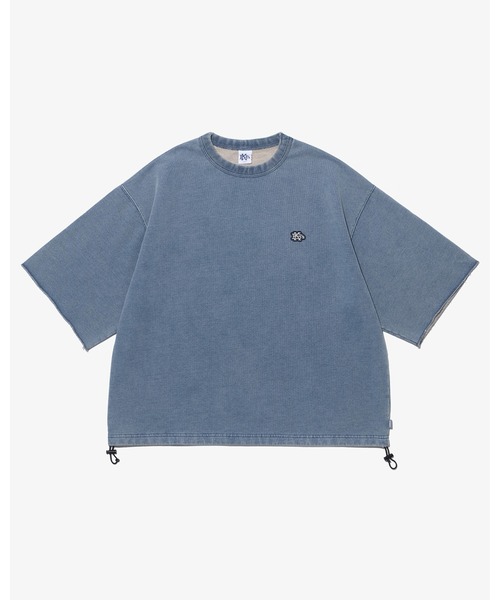 KEBOZ(ケボズ)の「EFG WAPPEN DRAWSTRING S/S SWEATCREWNECK(Tシャツ/カットソー・メンズ・アッシュグレー/ブラック/ネイビー/カモフラージュ・M/L/XL)」の13枚目の写真