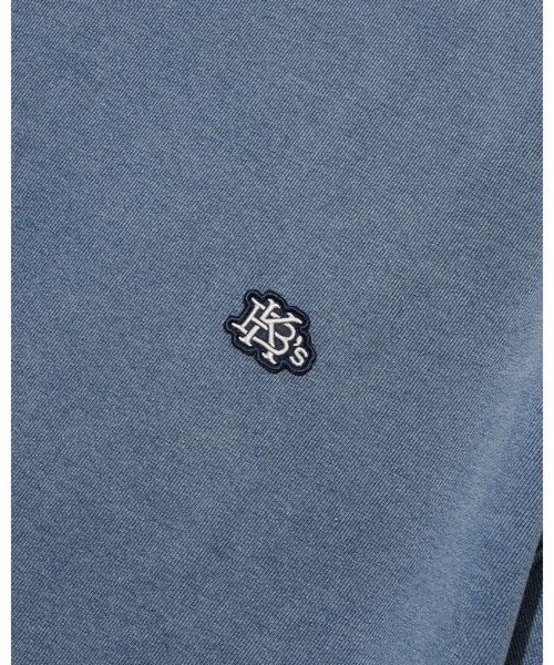 KEBOZ(ケボズ)の「EFG WAPPEN DRAWSTRING S/S SWEATCREWNECK(Tシャツ/カットソー・メンズ・アッシュグレー/ブラック/ネイビー/カモフラージュ・M/L/XL)」の14枚目の写真