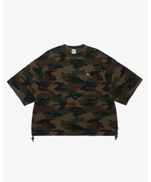 KEBOZ(ケボズ)の「EFG WAPPEN DRAWSTRING S/S SWEATCREWNECK(Tシャツ/カットソー・メンズ・アッシュグレー/ブラック/ネイビー/カモフラージュ・M/L/XL)」の17枚目の写真