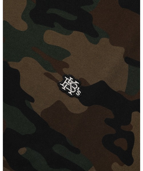 KEBOZ(ケボズ)の「EFG WAPPEN DRAWSTRING S/S SWEATCREWNECK(Tシャツ/カットソー・メンズ・アッシュグレー/ブラック/ネイビー/カモフラージュ・M/L/XL)」の18枚目の写真