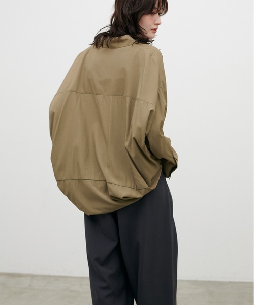 LARUTA(ラルータ)の「【LARUTA】スキッパー長袖シャツ(シャツ/ブラウス・レディース・その他1/オフホワイト/キャメル/ボルドー/ネイビー・FREE)」の19枚目の写真