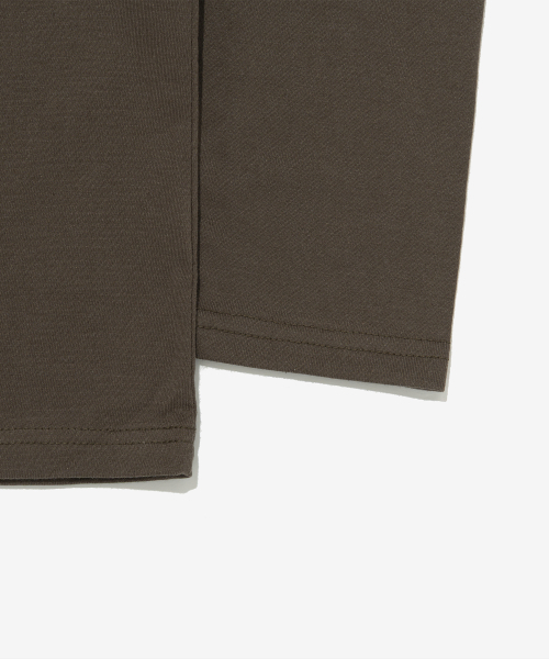 CARGOBROS FOR WOMAN(カーゴブロスフォーウィメン)の「ヴィンテージサークルロゴロングスリーブTシャツ(カーキ)(Tシャツ/カットソー・レディース・その他・X-LARGE/SMALL/MEDIUM/LARGE)」の4枚目の写真