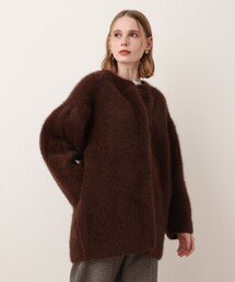 allureville（アルアバイル）の「カシミヤブレンドファー加工コート（ダッフルコート）」