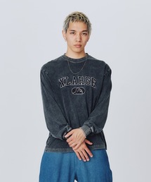 OVERDYED COLLEGE LOGO L/S TEE