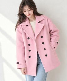 レディースのピーコート（ピンク/桃色系）ファッション通販 - ZOZOTOWN