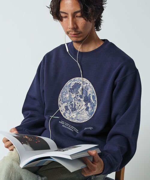 FFEIN(フェイン)の「【FFEIN(フェイン)】ヘビーウエイトアートグラフィックアソートロゴスウェット / スウェット トレーナー クルーネック 裏起毛 グラフィック プリント ロゴ ユニセックス(スウェット・メンズ・グレー/アッシュグレー/ダークネイビー/その他2・MEDIUM/SMALL/LARGE)」の4枚目の写真