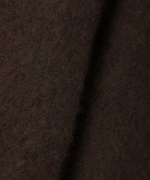 CREDONA(クレドナ)の「MINK FINISH V-NECK KNIT TOP/ミンクフィニッシュVネックニットトップス(ニット/セーター・レディース・イエロー/ピンク/ブラウン/グレー・FREE)」の21枚目の写真