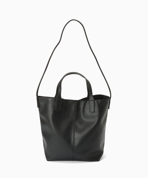 OSKR(オーエスケーアール)の「OSKR / オーエスケーアール 別注 2WAY MEDIUM TOTE BAG(トートバッグ・メンズ・ブラウン/ブラック・FREE)」の3枚目の写真