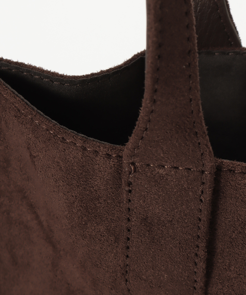 OSKR(オーエスケーアール)の「OSKR / オーエスケーアール 別注 2WAY MEDIUM TOTE BAG(トートバッグ・メンズ・ブラウン/ブラック・FREE)」の9枚目の写真