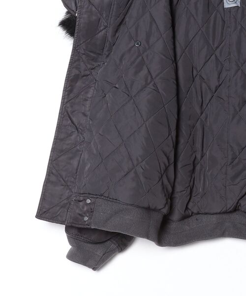BEAVER(ビーバー)の「B omnivore/ビーオムニボー ASUTEX NYLON TWILL N2B レディース(ミリタリージャケット・レディース・カーキ/ブラック・F)」の4枚目の写真