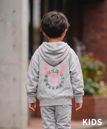adamsJUGGLER（アダムスジャグラー）の「RTEG O.E ネオンサークルフーディー キッズ（パーカー）」