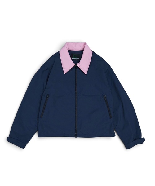NON TOKYO（ノントーキョー）の「BI COLOR TECH BLOUSON（ブルゾン・レディース・ベージュ/ミント/ネイビー・2/1）」の13枚目の写真