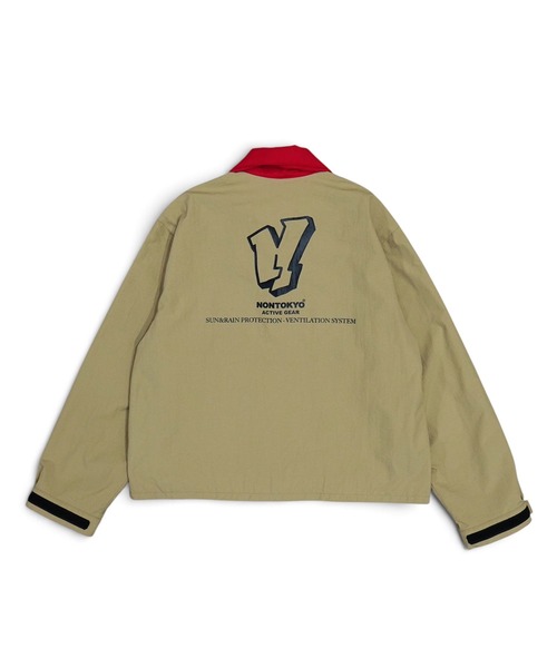 NON TOKYO（ノントーキョー）の「BI COLOR TECH BLOUSON（ブルゾン・レディース・ベージュ/ミント/ネイビー・2/1）」の17枚目の写真