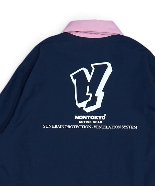 NON TOKYO（ノントーキョー）の「BI COLOR TECH BLOUSON（ブルゾン・レディース・ベージュ/ミント/ネイビー・2/1）」の15枚目の写真