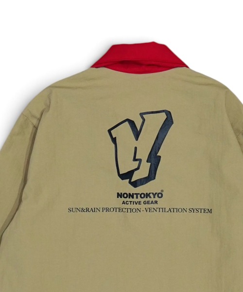 NON TOKYO（ノントーキョー）の「BI COLOR TECH BLOUSON（ブルゾン・レディース・ベージュ/ミント/ネイビー・2/1）」の18枚目の写真