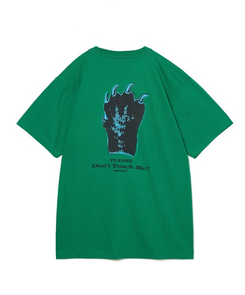 NON TOKYO(ノントーキョー)の「PRINT T-SHIRT(HAND)(Tシャツ/カットソー・レディース・グリーン/ホワイト/パープル・2/1)」の10枚目の写真
