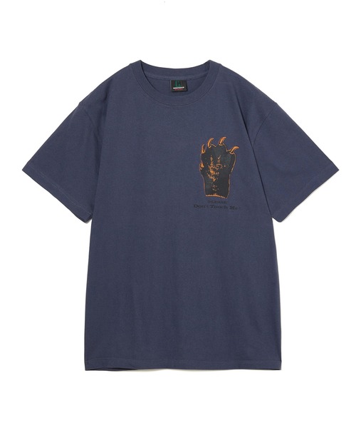 NON TOKYO(ノントーキョー)の「PRINT T-SHIRT(HAND)(Tシャツ/カットソー・レディース・グリーン/ホワイト/パープル・2/1)」の11枚目の写真