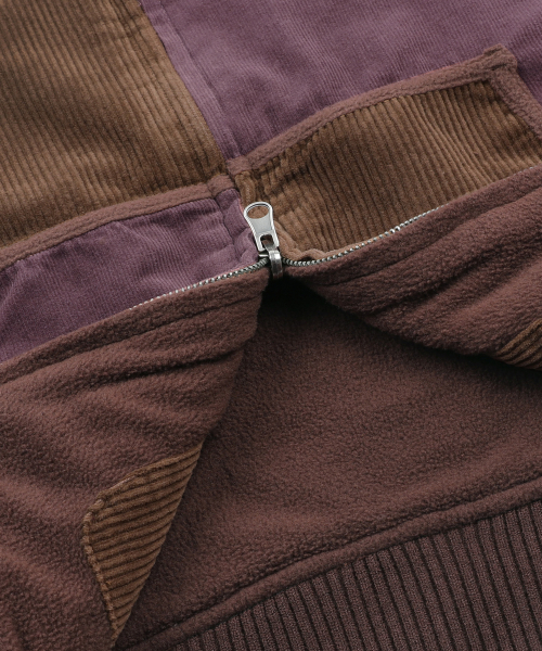RuNaKi'Hu'(ルナキフ)の「WXJ052 ソレゾレ コーデュロイリバーシブルフードジップアップ (BROWN/BURGUNDY)(パーカー・レディース・その他・1/2)」の10枚目の写真