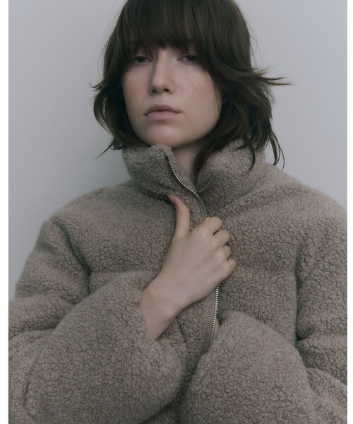 ＜john masters UNITED ARROWS＞ボア ダウン ジャケット