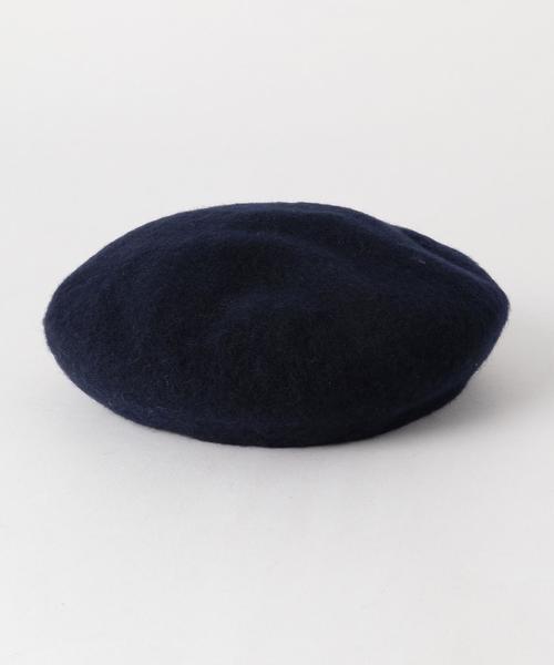green label relaxing（グリーンレーベルリラクシング）の「CB casselini ベレー帽◆（ハンチング/ベレー帽・レディース・ライトグレー/ネイビー・FREE）」の7枚目の写真