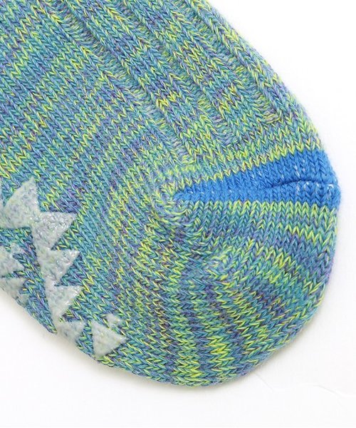 Ampersand（アンパサンド）の「杢調ショートソックス（ソックス/靴下・キッズ・ブルー/グリーン/ピンク・18/15 /12/21）」の8枚目の写真