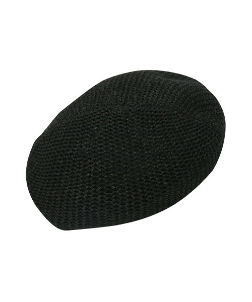 Luz Llena (NEY)(ラズレナニー)の「ペーパーベレー帽/帽子(ハンチング/ベレー帽・レディース・ベージュ/ブラック/ホワイト・フリ-)」の2枚目の写真