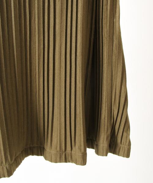 coen（コーエン）の「【セットアップ対応】ランダムプリーツノースリーブプルオーバー（シャツ/ブラウス・レディース・ネイビー/オリーブ・FREE）」の5枚目の写真