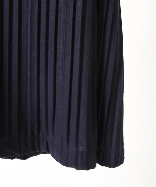 coen（コーエン）の「【セットアップ対応】ランダムプリーツノースリーブプルオーバー（シャツ/ブラウス・レディース・ネイビー/オリーブ・FREE）」の10枚目の写真