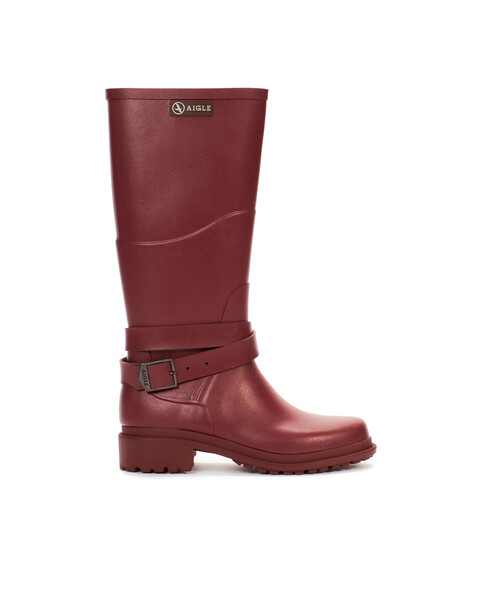 AIGLE(エーグル)の「マカダム(レインシューズ・レディース・ブラック/レッド/ブロンズ・37/36/35/38/39)」の2枚目の写真