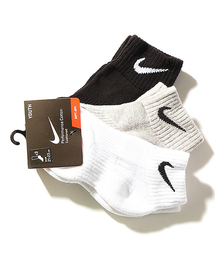 NIKE | ナイキ 3P YA コットンクッション クォーターソックス 靴下(ソックス/靴下)