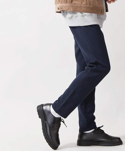 WEGO(ウィゴー)の「WEGO/ストレッチウインタースリムスラックス(スラックス・メンズ・ブラック/ネイビー/ダークグレー/ブラウン系その他/キャメル・SMALL/MEDIUM/LARGE)」の5枚目の写真