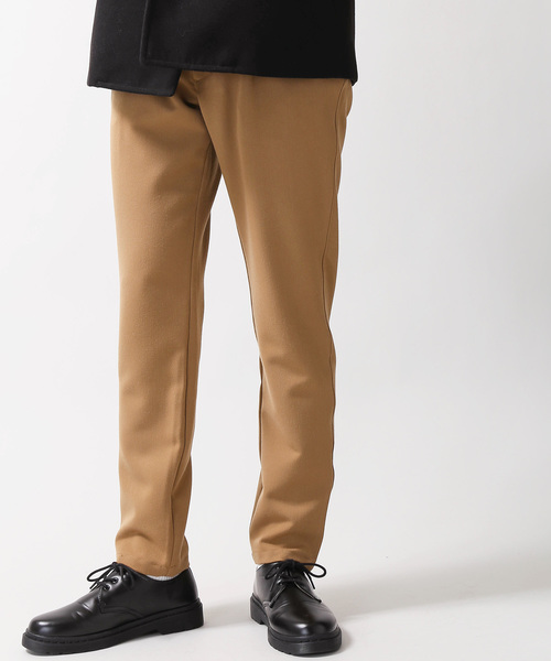 WEGO(ウィゴー)の「WEGO/ストレッチウインタースリムスラックス(スラックス・メンズ・ブラック/ネイビー/ダークグレー/ブラウン系その他/キャメル・SMALL/MEDIUM/LARGE)」の1枚目の写真