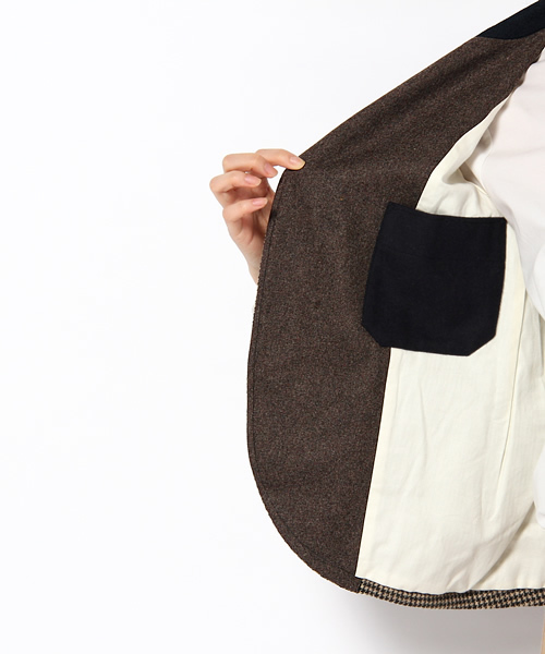 BEAMS BOY(ビームスボーイ)の「BEAMS BOY / クレイジー4ボタン ヨーロッパワークジャケット(その他アウター・レディース・その他1・ONE SIZE)」の10枚目の写真