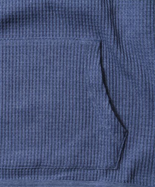 coen（コーエン）の「ワッフルパーカー（パーカー・メンズ・ライトブルー/ブラック/グレー・LARGE/MEDIUM/SMALL/X-LARGE）」の12枚目の写真