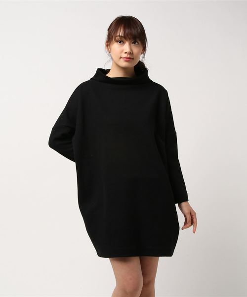 AMERICAN HOLIC（アメリカンホリック）の「・サカリバミニハイネックワンピース（ワンピース・レディース・チャコールグレー/ブラック/カーキ/イエロー/グリーン/グレイッシュベージュ・FREE）」の2枚目の写真