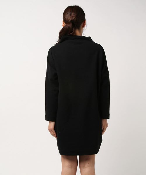 AMERICAN HOLIC（アメリカンホリック）の「・サカリバミニハイネックワンピース（ワンピース・レディース・チャコールグレー/ブラック/カーキ/イエロー/グリーン/グレイッシュベージュ・FREE）」の7枚目の写真