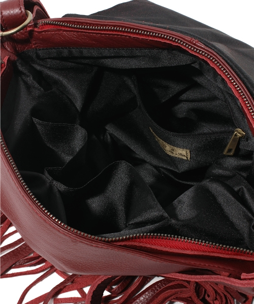 goa（ゴア）の「レザーフリンジショルダーBAG（ショルダーバッグ 
