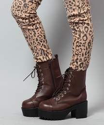 WEGO | WEGO/厚底太ヒールショートブーツ(ブーツ)