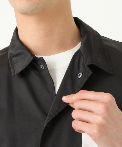 niko and...（ニコアンド）の「綿ナイロンツイルコーチジャケット（その他アウター・メンズ・ブラック/パープル/ピンク/グリーン・MEDIUM/LARGE）」の17枚目の写真